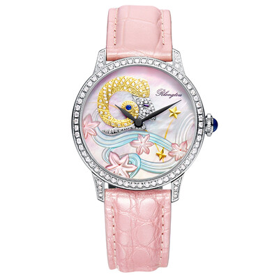 

RlongTou watch women 106L twelve constellation series Aries