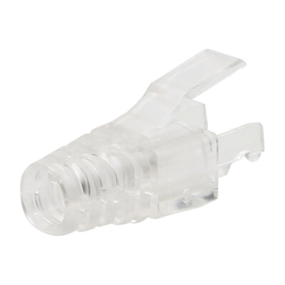 

Shanze SAMZHE PT-04 high-quality environmental protection network RJ45 crystal head protective cover 100 bag red