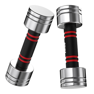 

Can withstand home fitness dumbbells training arm muscle plating pure steel adjustable small Yaling suit female pair 5kg NN2018-01