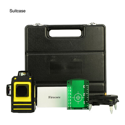 

Firecore 3D 93TG 12Lines Green Laser Levels Self-Leveling 360 Horizontal And Vertical Cross Super Powerful Green Laser Beam Line