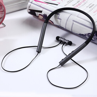 

Wireless Bluetooth headset magnetic suction neck hanging type