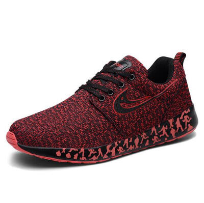 

2018 new fashion men&women sports shoes breathable shoes flying woven breathable running shoes lightweight mesh shoes sports s