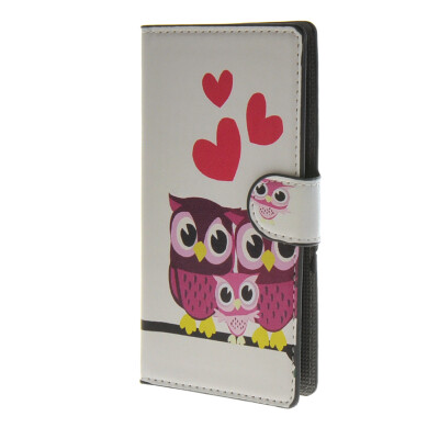 

MOONCASE Owl style Leather Wallet Flip Card Slot Stand Pouch Case Cover for LG G4 MINI A15