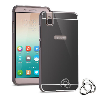 

MOONCASE металлические рамки края зеркало защитную оболочку 2 в 1 случае распространяется на тонких Huawei Honor 7i