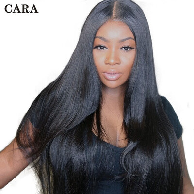 

250 Density Pre Plucked Lace Front Wig Straight Brazilian Human Hair Wigs For Women Dolago