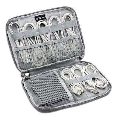 

Cntomlv Digital Storage Bag Electronic Accessories Bag For Hard Drive Organizers For Earphone Cables USB Flash Drives Travel