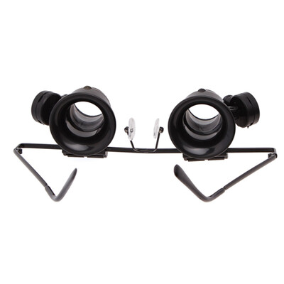 

Magnifier Glasses Type Handicraft 20X Magnification LED practical Watch Repair