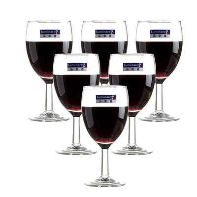 

Jingdong Supermarket Le Meiya Luminarc Really Wine Cup Wine Cup Champagne Cup 250ml 6 Pack