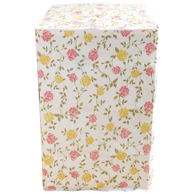 

Jia Pei WA-103L full automatic pulley washing machine cover dust&water for Haier Little Swan Panasonic&other brands on the open blue flowers