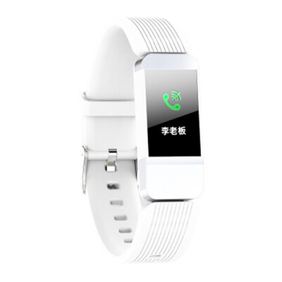 

Фитнес-группа Tracker Smart bracelet IP68 Водонепроницаемый спортивный монитор сердечного ритма Sport Wristband для Android IOS Call alert Смотреть