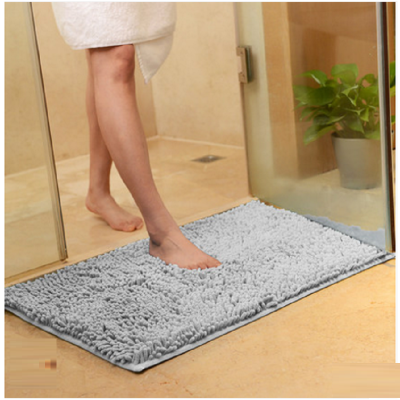 

Cntomlv 3350CM Absorbent Bath Mats for Tub Non - Slip Grey Bath Mat for Bathroom Floor Bath Rug Machine Washable