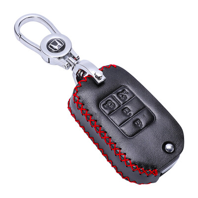 

KING ETING key case leather key case 1516 nine generation Accord 1517 Odyssey Platinum Rui Ling Civic car keychain