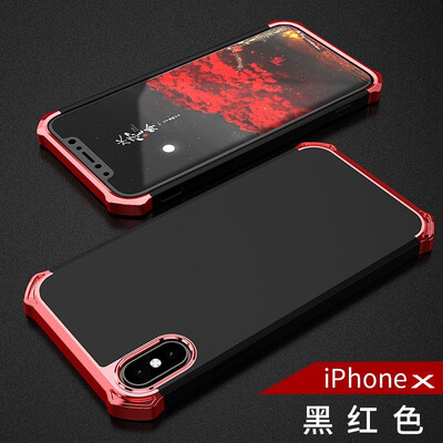 

Goowiiz Phone Case For Iphone 78X Fashion Plating Matte Hard PC Hybrid Prevent falling Full Protection