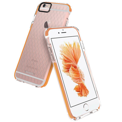 

ESCASE mobile phone shell anti-drop three-dimensional full protection Apple phone protective cover for Apple iPhone 6S Plus vitality orange
