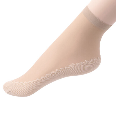 

Meng Na MengNa women&39s velvet cotton stockings breathable cotton bottom non-slip short socks 3 black 3 skin 2211