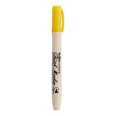 

Japanese flag Shachihata Artline SUPREME student childrens drawing tools painting painting art colorful brush yellow EPF-F