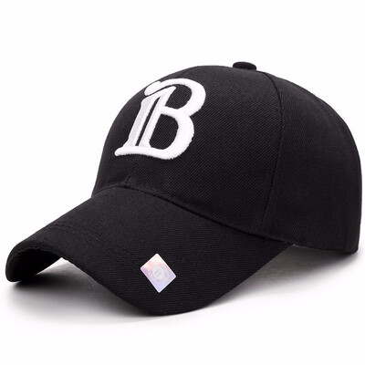 

Hat men&39s spring&autumn cycling leisure sports cap Korean version of the three-dimensional embroidery B standard trend ladies fashion hat