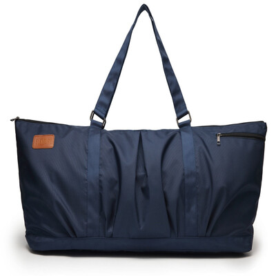 

ELENTURE Full-Zip Extra Large Yoga Mat Tote Bag with Multi-Functional Storage Pockets for Sports Gym Pilates --Navy Blue