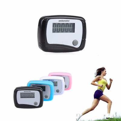 

10PCS Step Counter Run Walking Pedometer Distance Calorie