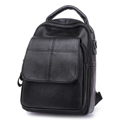 

Weis Soft Leather PU Backpack Female Backpack B-NVBM6909