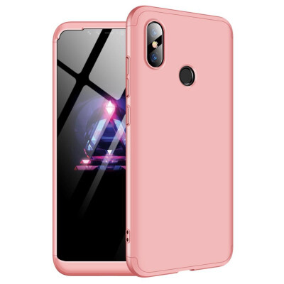 

MOONCASE Three-parts structure design Full Protection Hard Plastic Combination Case for Xiaomi Mi 8 SE Pink