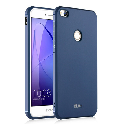 

Goowiiz Phone Case For Huawei P8 Lite 2017 Carved Dragon Thin Matte soft Silicone Prevent falling