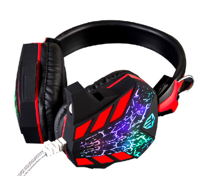 

Gaming Headset Surround Stereo Headband Headphone USB 3.5mm LED With Mic For PC-580121