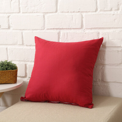 

Cntomlv Hot Pillowcase Simple Plain Decorative Cushion Cover Home Decoration Products Sofa Car Chair Pillow Case Company Gifts