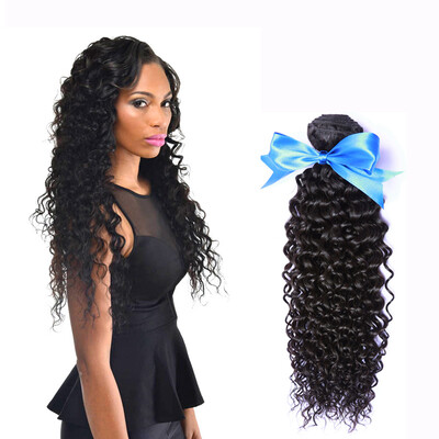 

WYF Virgin Hair Curly Hair 4 Bundles Unprocessed Human Hair Brazilian Virgin Curly Hair