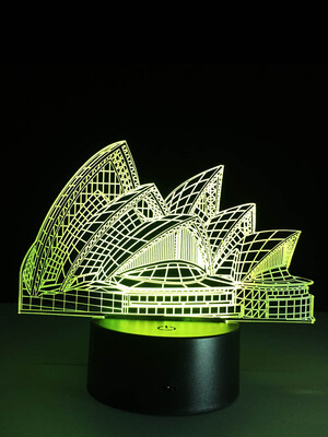 

AINA 7 color opera house night light