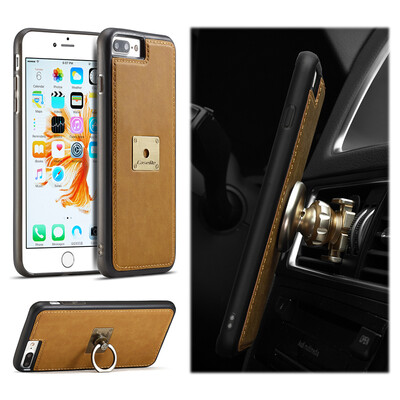 

Samsung Galaxy S8S8 Plus Luxury Leather Commerce Multi-function Vehicular ring Protection Cover Phone case