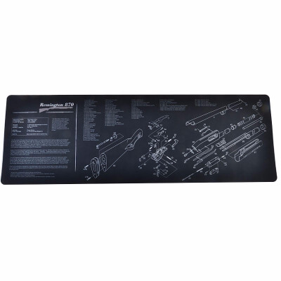 

Tactical Gun Cleaning Mat Rubber Carpet Waterproof Non-Slip Cleaning Bench With Diagram Parts And Instructions AK47 AR15 Glock