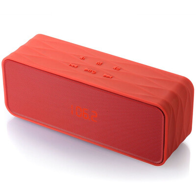 

Long Qin (ROYQUEEN) H3500 Mammoth Wireless Bluetooth Speaker 4.0 Портативная акустическая система для динамиков Динамик компьютера Сабвуфер Стерео плеер NFC Lossless Flame Red