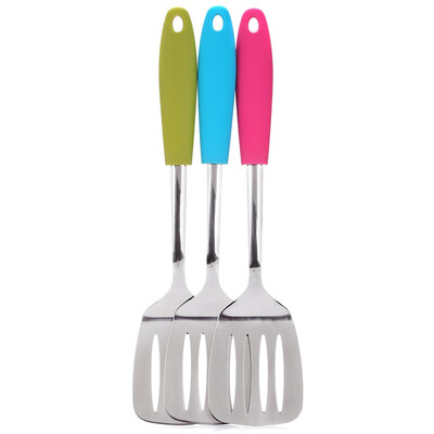

Germany Falkelmann Fackelmann Stainless Steel Frying shovel shovel shovel shovel color handle color random 5035581