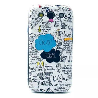 

MITI Samsung Galaxy S3 Colorful Transparent Printing Drawing Phone Cover For Samsung i9300 Fashion Plastic Hard Phone Cases