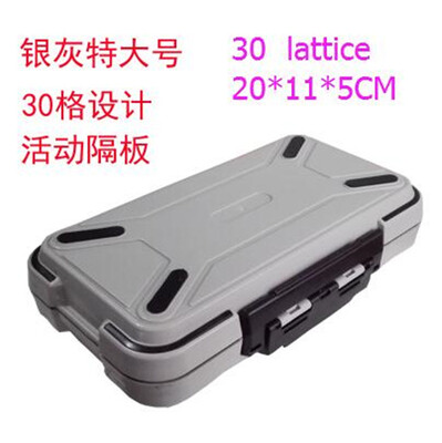 

Multifunctional Waterproof Fishing Accessories Storage Box Tool Screws Accessories Box ABS Plastic Lattice Storage Box