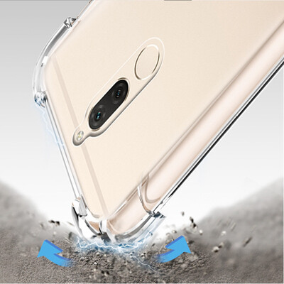 

Fashion anti knock shockproof crystal silicone case For Huawei Mate 10 Lite Nova 2iG10 transparent air cushion back coque cover