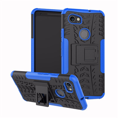 

Goowiiz Phone Case For Google PixelPixel XLPixel 2Pixel 2 XL Armor Tire Texture Rugged Protection PCTPU