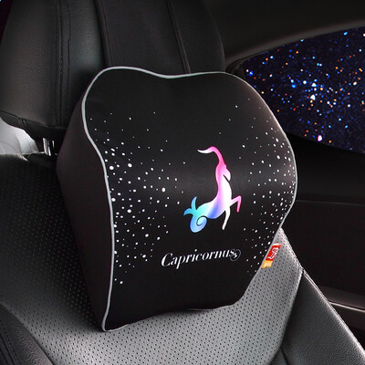 

GiGi car headrest neck pillow bamboo charcoal memory cotton car pillow height adjustable upgrade version GC-61 Capricorn