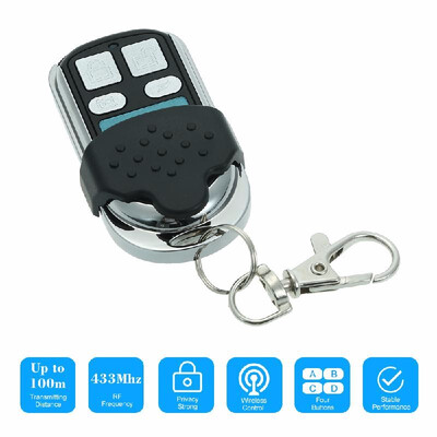 

433MHz Wireless Remote Control Copy Code 4 Buttons Touch Switch Copying Transmitter Cloning Duplicator Garage Opener Electric Gara