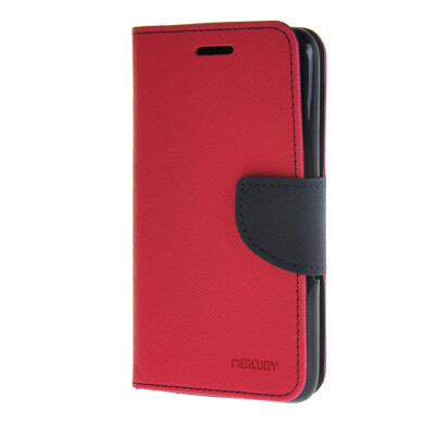 

MOONCASE Splice Color Leather Wallet Flip Card Slot Bracket Back Case Cover for Sony xperia E4 Hotpink