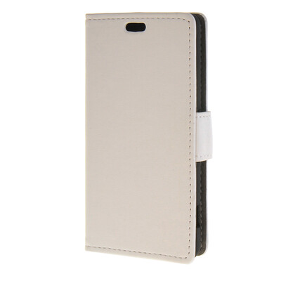 

MOONCASE Простой стиль кожаный бумажник флип карты отойти чехол для Sony Xperia Z4 Compact (Mini) Белый