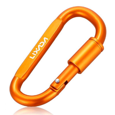 

Lixada Aluminum Alloy D-ring Locking Carabiner