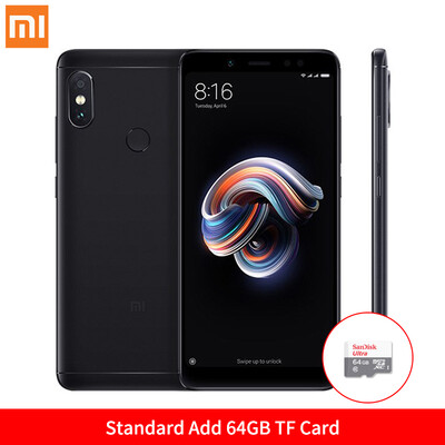 

Глобальная версия Xiaomi Redmi Note 5 3GB 32GB 5.99 "Полноэкранный двухкамерный мобильный телефон Note5 Snapdragon 636 Octa Core 13MP Front