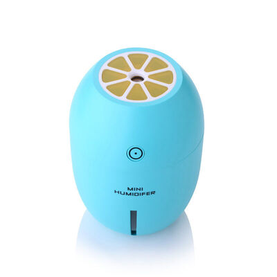 

Lemon Office Ultrasonic USB Humidifier Portable Cup Mini Night Light 180ML Blue