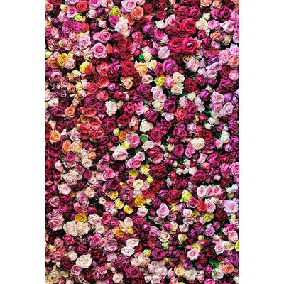 

Lots of Roses Photo Backdrop 57FT Vinyl Fabric Cloth Digital Printing Photo Background -3169
