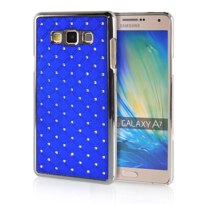 

MOONCASE Hard Chrome Plated Star Bling Back ЧЕХОЛ ДЛЯ Samsung Galaxy A7 Blue