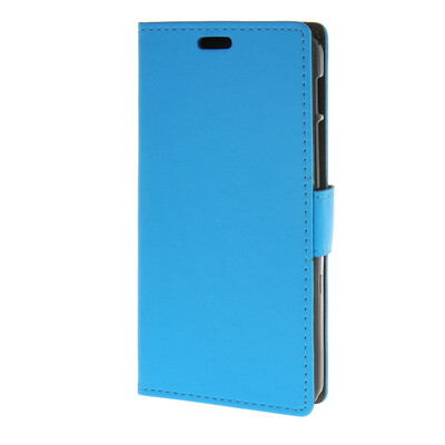 

MOONCASE чехол for Alcatel One Touch Pixi 3 (5.0") OT-5015 Флип кожаный бумажник чехол Карточка с Kickstand Case Cover синий