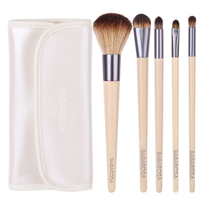 

BABAROSA Bamboo Handle Makeup Brush Set Master Brush Rouge Brush Honey Powder Scatter Powder Brush Foundation Brush Fine Blush Makeup Brush Eye Makeup Brush Makeup Beauty Tools