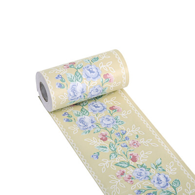 

Situ sitoo skirting wall stickers waterproof wallpaper self-adhesive skirting kitchen bedroom bathroom waist line tile waist line stickers wallpaper 10 meters long ST50039